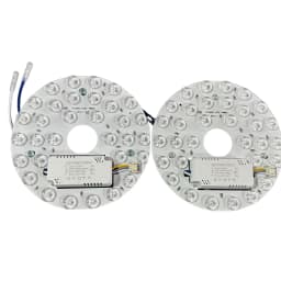 IRALAN 3-Color Intelligent LED Chip Board for Ceiling Lights IRALAN Easy Installation AC 85-265V Wide Voltage Support