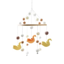 DIY Baby Crib Bed Bell Holder Arm Toy Imitation Wood Grain Infant Bed Decoration Toys Rotating Music Box Nut Screw Arm Bracket
