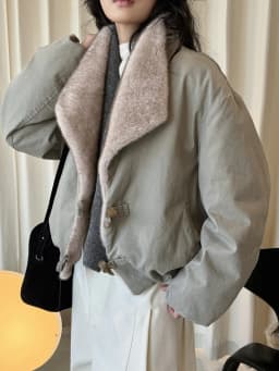 SEIZPROJECTS Winter New Korean Style Fashionable Design Style Lapel Mink Fur down Jacket Comfortable Warm Jacket for Women