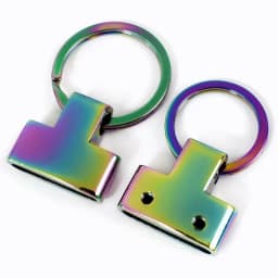 5/10/20Pcs 20/24mm Metal Key Ring Connector O Keychain Buckles for Car Keys Bag Handbag DIY Leather Craft Accessories
