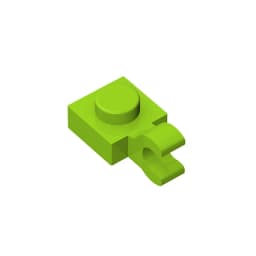 Gobricks GDS-813 PLATE 1X1 W/HOLDER VERTICAL compatible with lego 6019 61252 children's toys Assembles Building Blocks Technical