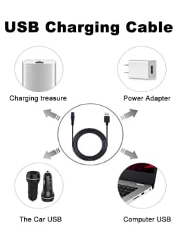5V USB Charger For Philips Norelco S3000 Series S3208 S3109 S3108 S3209 S1118 S1213 S3202 Shaver