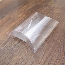 10pcs Kraft Paper Pillow Candy Box Christmas Gift Packaging Boxes Candy Bags Wedding Baby Shower Birthday Party Decoration