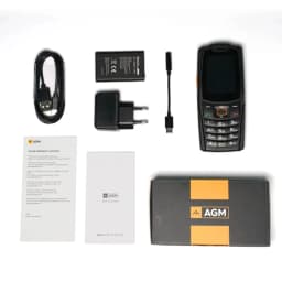 NEW AGM M7 Feature Phone4G Android Waterproof Touch Screen Mobile Phone 2500mAh Cellphone, English Russia, Keypad Rugged Phone