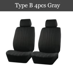 AUTOKING 4pcs/9pcs Universal Polyester Car Seat Cover Set Car Accessories Interior Fit For Most Car, Truck, SUV, or Van