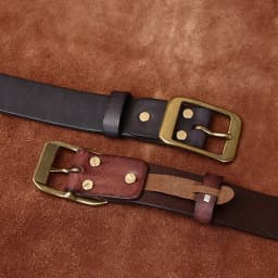 3.8CM Pure Cowhide High Quality Genuine Leather Belts for Men Brand Strap Male Brass Buckle Vintage Jeans Cowboy Luxury Cintos