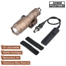 Surefir M300 M600 Flashlight With AXON Dual Function Remote Pressure Switch Fit 20mm Rail Hunting Tactical Airsoft Light