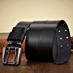 4.3cm Widen Thick Real Cowskin Genuine Leather Belt For Men High Quality Casual Male Belt Double Pin Buckle Cowboy Jeans Strap