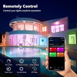 Smart 16 Color LED Table Lamp Touch & Bluetooth APP Control Dimmable Rechargeable Bedside Night Lamp for Room Decor