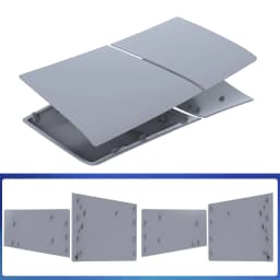 ABS Cover Plates for PS5 Pro Digital Edition Matte FacePlates Accessories Compatible with PlayStation 5 Pro Console 2024