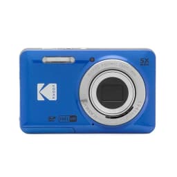 KODAK PIXPRO FZ55 16MP Digital Camera 5X Optical Zoom 28mm Wide Angle 1080P Full HD Video 2.7" LCD Vlogging Camera