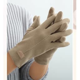 Winter Keep Warm Touch Screen Plus Velvet Inside Suede Mens Gloves Fashion Simple Solid Thicken Man Outdoor Cycling Drive