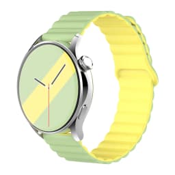 20mm 22mm Magnetic Loop For Samsung Galaxy watch 5 pro 7 6 4 Classic 42mm 46mm Silicone link bracelet huawei GT 2-2e-3-4 strap