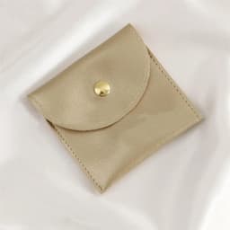 1Pc PU Leather Jewelry Packaging Bags Necklace Ring Bracelet Earrings Organizer Storage Snap High End Mini Gift Jewelry Pouch