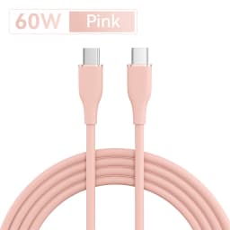 ASOMETECH 1M/2M USB C To Type C Cable PD 60W Fast Charging Wire USB-C Charger Data Cord For Macbook Samsung Xiaomi Type-C Cable