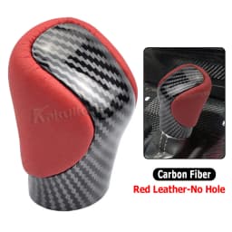 AT Leather Gear Shift Knob For Lexus ES350 GS300 GS350 GX460 NX300 IS250 IS350 RX350 RC300 RC350 POMO Arm Ball Shifter Stick Pen