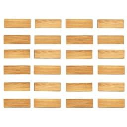 24/48PCS 1/12 Scale Dollhouse Floor Tiles Bamboo DIY Miniature Floor Board Photo Props Scene Model Wood Grain Floor Dollhouse