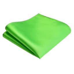 Ricnais Classic Silk Waterproof Handkerchiefs Solid 25cm*25cm Hanky Green Red Gold Pocket Square For Man Wedding Business Party