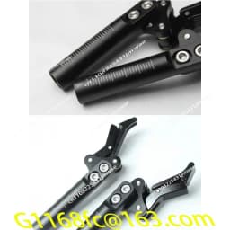 1 Pair High-quality Aluminum Alloy Accessories New Rehabilitation Products Accessories Sports Wheelchair Brakes 100%
