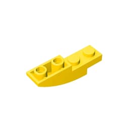 Gobricks GDS-731 BRICK 1X4X1 INV. BOW compatible with lego 13547 children's DIY Educational Building Blocks Technical