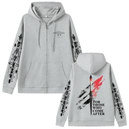 Game Clair Obscur Expedition 33 for Those Who Come After Zipper Hoodie Men Women Otaku Cosplay Harajuku Zip Up Jacket Sweatshirt