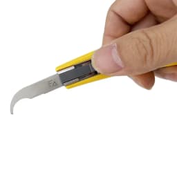 2pcs Acrylic Hook Knife Plastic PVC Cutter Craft Knife Cutting Tool with 6pcs Olecranon Blade