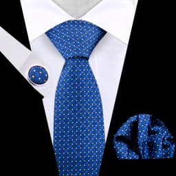 Business Tie For Men Set Necktie Cufflink Classic Handkerchief Suit For Wedding High Quality Stripe Tie Set Formal Gravata Gift