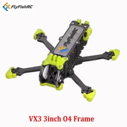 FlyFishRC Volador VX3 VX3.5 O4 FPV Frame 3inch 3.5inch Compatible with O4 Air Unit For FPV RC Freestyle Quadcopter Kit