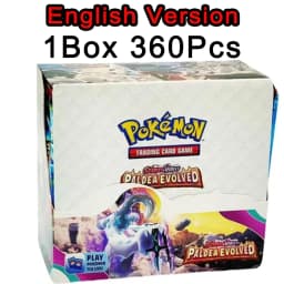 360pcs Spanish Pokemon Card Scarlet & Violet Prismatic Evolutions Pokemon Box English Booster Battle 151 Ultra Prism Battle Card