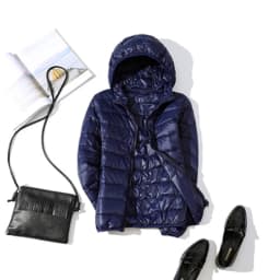 90% Ultra-light Thin Down Jacket Women 2025 Autumn Winter Slim Short Hooded Warm White Duck Down Coat Women Outerwear