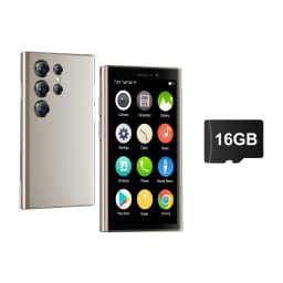 SERVO S26 3G WCDMA Mini Smartphone Android 9.0 Play Store 2GB+16GB 3.0" Display WiFi Face Unlock Dual SIM Small Smart Cellphones