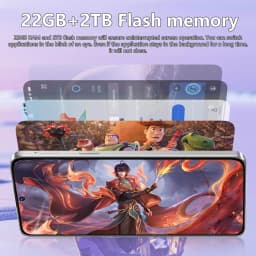 K-Touch New S25 Ultra 7800mAh Smartphone 7.3HD Mobile Phones 22G+2TB Cell Phone 5G Dual SIM Android 15 Unlocked 16+48MP Global Version Cellphones