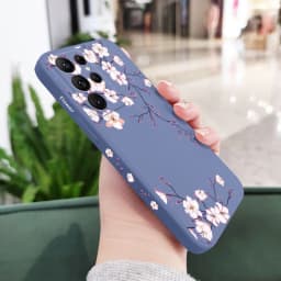 Plum Blossom Phone Case For Samsung Galaxy S25 FE S24 S23 S22 S21 S20 Ultra Plus FE S10 S9 S10E Note 20 ultra 10 9 Plus Cover