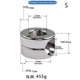 Thick Double-layer Metal Ring Manual Fixing Ring DIY Tools, Household Tool Rings Manual Tool Parts, Household Metal Accessories