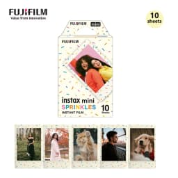 10/20 Sheets White Monochrome Rainbow Fujifilm Instax Mini Film Mini 12 Photo Paper For Instant Mini 11 9 7s 8 70 90 Evo Camera