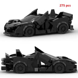 Technical Speed Car MOC City Vehicle Racing Car Rally Building Blocks Bricks Set Retro Ornament Diy Toys For Adults Gifts