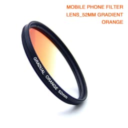 Universal 52mm CPL Camera Lens Filter With Clip Portable Polarizer Anti-reflection Restore Color Phone Filter For iPhone Samsung