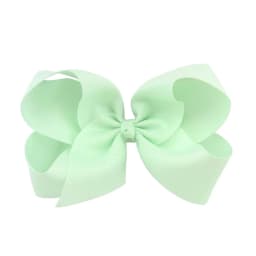BABY BOWS 1Pcs 6inch Solid Colors Grosgrain Ribbon Hair Clips for Girls Large Hairpins Boutique Barrettes Kids Hair Accessories