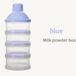 Portable Milk Powder Formula Dispenser Food Container Storage Feeding Boxes for Baby Kids Toddler 4/5 Grid Baby Food Storage Box