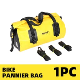 Rhinowalk Bicycle Bag Waterproof 20L 27L Quick Release Bike Side Pannier Rear Rack Saddle Bag Bikepacking Cycling Bag 1Pc Sale
