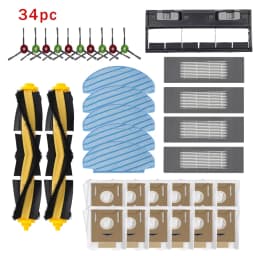 Vacuum Cleaner Spare Parts for ECOVACS Deebot OZMO T8/T8 Max/T8 AIVI/T9+/N8 Pro/N10 Plus Main Brush HEPA Filter Dust Bag