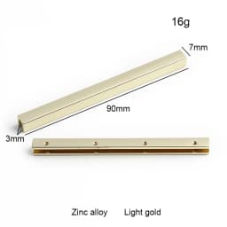 38/50/90/100MM Metal Corner Screws Edges Protector Buckles For DIY Bags Purse Shoulder Strap End Stopper Clasp Clip Accessories