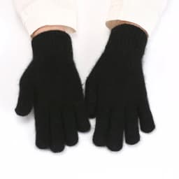 New Winter Thickened Solid Full Finger Gloves Women Men Autumn Knitted Mittens Hand Warmer Gloves Outdoor Cycling Soft Gloves