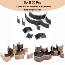 WUTA Leather Round Corner Cutter Leather Wallet Corner Punch Trimmer 1/4 Round Bag Arc-shaped Edge Cutting Knife Mold