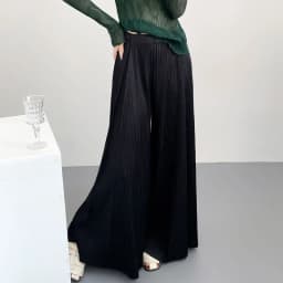 Miyake Pleated Wide-Leg Pants 2026 New Straight-Leg Pleated High-Waisted Drapey Casual Wide-Leg Trousers Women Lightweight Pants