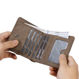 New Men Wallets Leather Purse Man Slim Card Horders Quality Male Short Multi-card Wallet Coin Pocket Purse