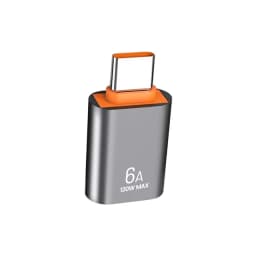 NNBILI 6A USB To Type C OTG Adapter 120W USB Male To Type-c Female Charger Converter for Macbook Samsung Adapter Data Transfer 