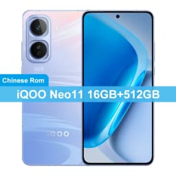 China Version iQOO Neo 11 6.82” AMOLED Scree Snapdragon 8 Elite 100W 7500mAh Battery 50MP+16MP Camera With Multilingual NFC