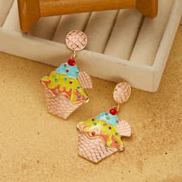 Exquisite Pink Heart Shape Bowknot Stud Earrings For Women Shining CZ Zircon Love Earring Wedding Party Temperament Jewelry