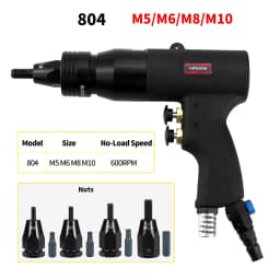M3 M4 M5 M6 M8 M10 M12 Pneumatic Rivet Gun Kit Blind Automatic Riveting nut tool Air tools Rivnut Pneumatic Rivet Machine